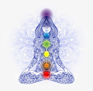 Decorative Tattoos Woman Lotus Illustration Figures - Aura And Chakras