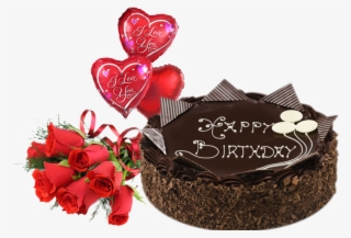Yummy Chocolate Cake Combo In Sharjah - Happy Birthday Chocolate Cakes With Quotes