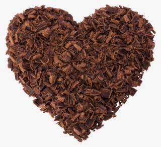 Chocolate Curls Heart Png Picture
