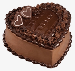 Free Png Download Chocolate Heart Cake Png Images Background - Chocolate Cake In Heart Shape