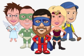 Heroes T - Cartoon