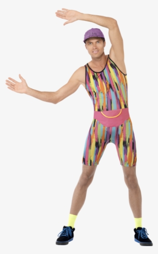 Aerobics Instructor Costume - Zumba Outfit For Male