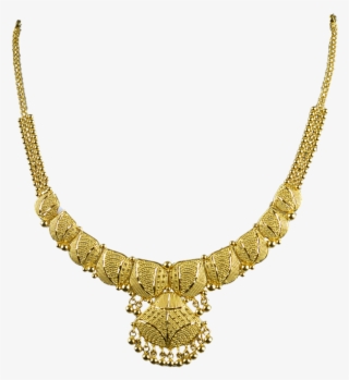 Calcutta Model Gold Necklace Designs 1478-12 - Kolkata Design Gold Necklace