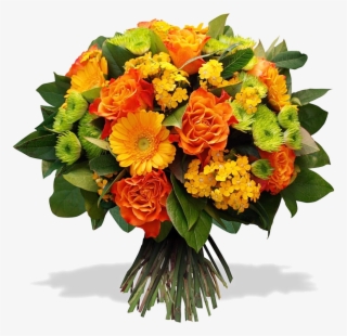 Birthday Flowers - Bouquet Orange