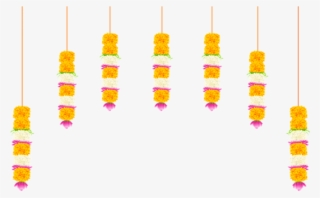 Free Png Download India Decoration With Flowers Transparent - Decoration Flowers For Download Png