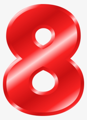 Bina Effect Letters Alphabet Red 34 2400px - 8 Png