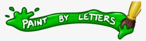 Paint By Letters Logo - Club Penguin Book Paint By Letters