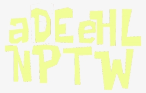 Help Wanted Letters - Portable Network Graphics