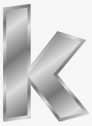 Effect Letter K Png Image - Letter K Silver Png