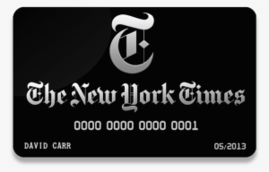 Over Three Years Ago, I Wrote A Blog Post About What - New York Times Card