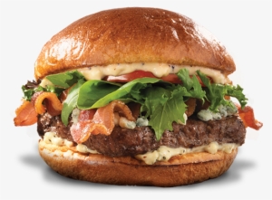 Bacon & Blue Burger - Cheese Burger Brioche