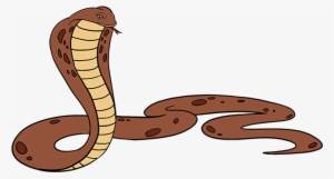 Rattlesnake Clipart Simple Snake - King Cobra Drawing Png