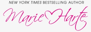 Logo Banner For Marie Harte New York Times Bestselling - New York Times Best Seller Author