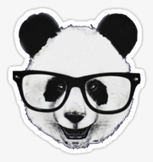 Sticker For My Laptop - Panda Tumblr Png