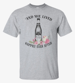 And She Lived Happily Ever After Michelob Ultra Shirt - You Curse Too Much Shirt Unicorn