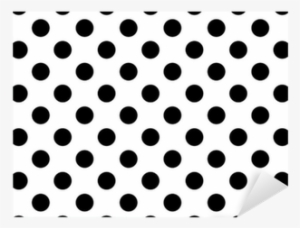 White Background With Black Polka Dots Sticker • Pixers® - Transistor Radio