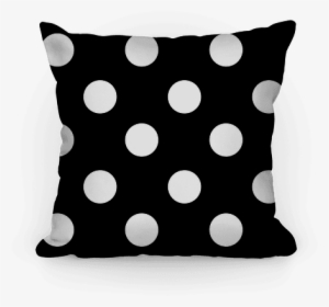 Big Polka Dot Pillow Pillow - Červený Polštář S Puntíky