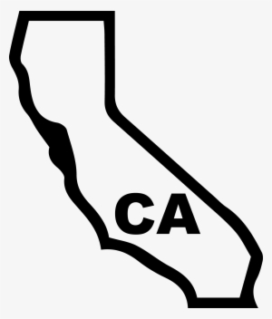Ca California State Outline - California Drawing