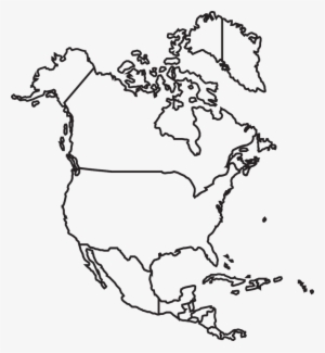 Codes For Insertion - Printable North America Blank Map