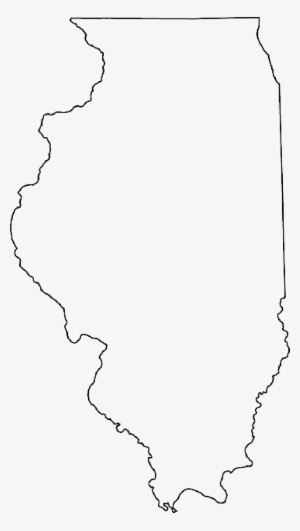 Olive Us Map Silhouette Png Bridgeforworld Org - Illinois Outline