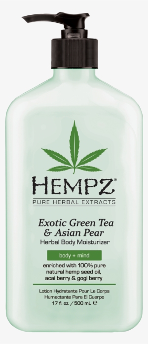 Exotic Green Tea & Asian Pear Moisturizer - Hempz Exotic Green Tea & Asian Pear Herbal Moisturizer