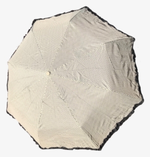 White Polka Dot - Umbrella