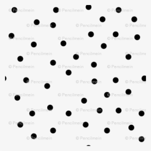 Small Black Polka Dots On White - Wrapping Paper