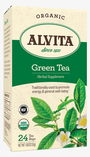 Alvita Green Tea Tea Bag - Valerian Root Tea Alvita