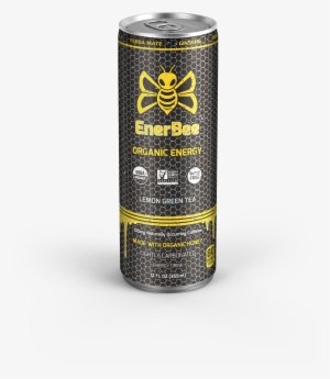 Enerbee Organic Energy Lemon Green Tea - 12 Fl Oz Can