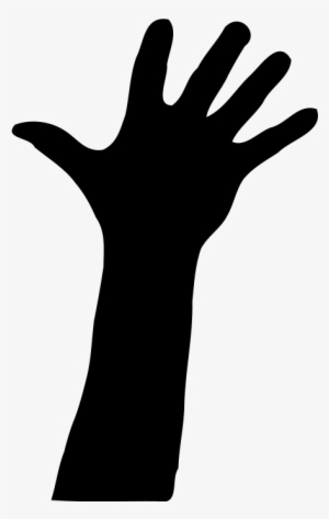 Png Image - Silhouette Hand Clip Art
