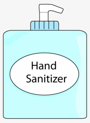 Hand Sanitizer Clip Art - Hand Sanitizer For Coloring - 1771x3074 PNG ...