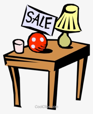Garage Sale Royalty Free Vector Clip Art Illustration - Garage Sale Clip Art