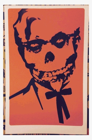 Misfit Colonel - Sticky Pig Misfits Skull Danzig Vynil Car Sticker 4