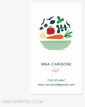 Ms Dietitian Business Card