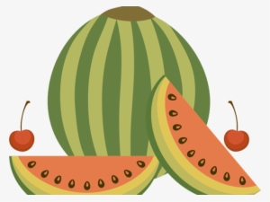 Melon Clipart Buah Buahan - Watermelon