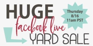 Today Facebook Live Yard Sale - Moderne Unbedeutende Schwarzweiss-hochzeit Gästebuch