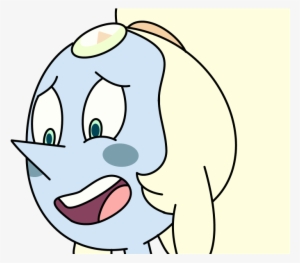 Scared Opal - Steven Universe Terrified Facial Expression