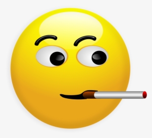 Smiley Cigarette Clipart Png