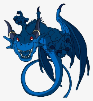 Blue Dragon Clipart Transparent - Blue Dragon