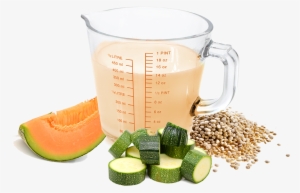 Cantaloupe, Zucchini And Lentils - Superfood