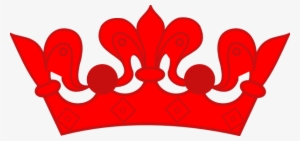 Red Clipart Princess Crown - Crown Clipart Black And White