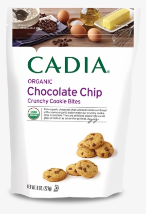 Rich Organic Chocolate Chips And Real Vanilla Combined - Cadia Organic Animal Cookies 8 Oz
