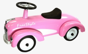 Pink Vintage Toy Car Png - Great Gizmos Speedster Ride On (freestyle Pink)