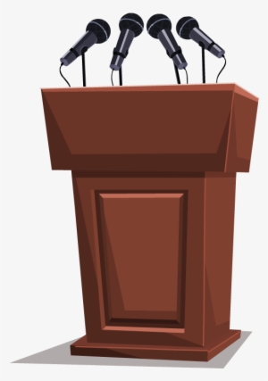 Clip Art Black And White Download Case Study The Media - Transparent Background Podium Png