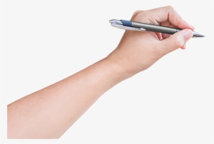 Share Your Story - Hand With Pen Png