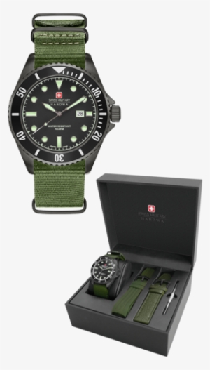 06 8279 13 007set - Swiss Military Sea Lion Green
