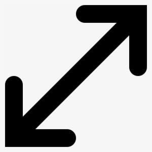 Svg Resize Double Arrow Jpg Transparent Stock - Double Fleche Png