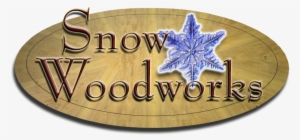 Snow Woodworks Logo On Transparent Background