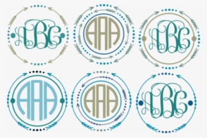 Download Collection Of Free Circle Svg Double - Free Svg Monogram Frames - 479x320 PNG Download - PNGkit