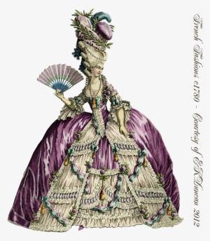 Dress Clipart Marie Antoinette - Marie Antoinette Transparent Background